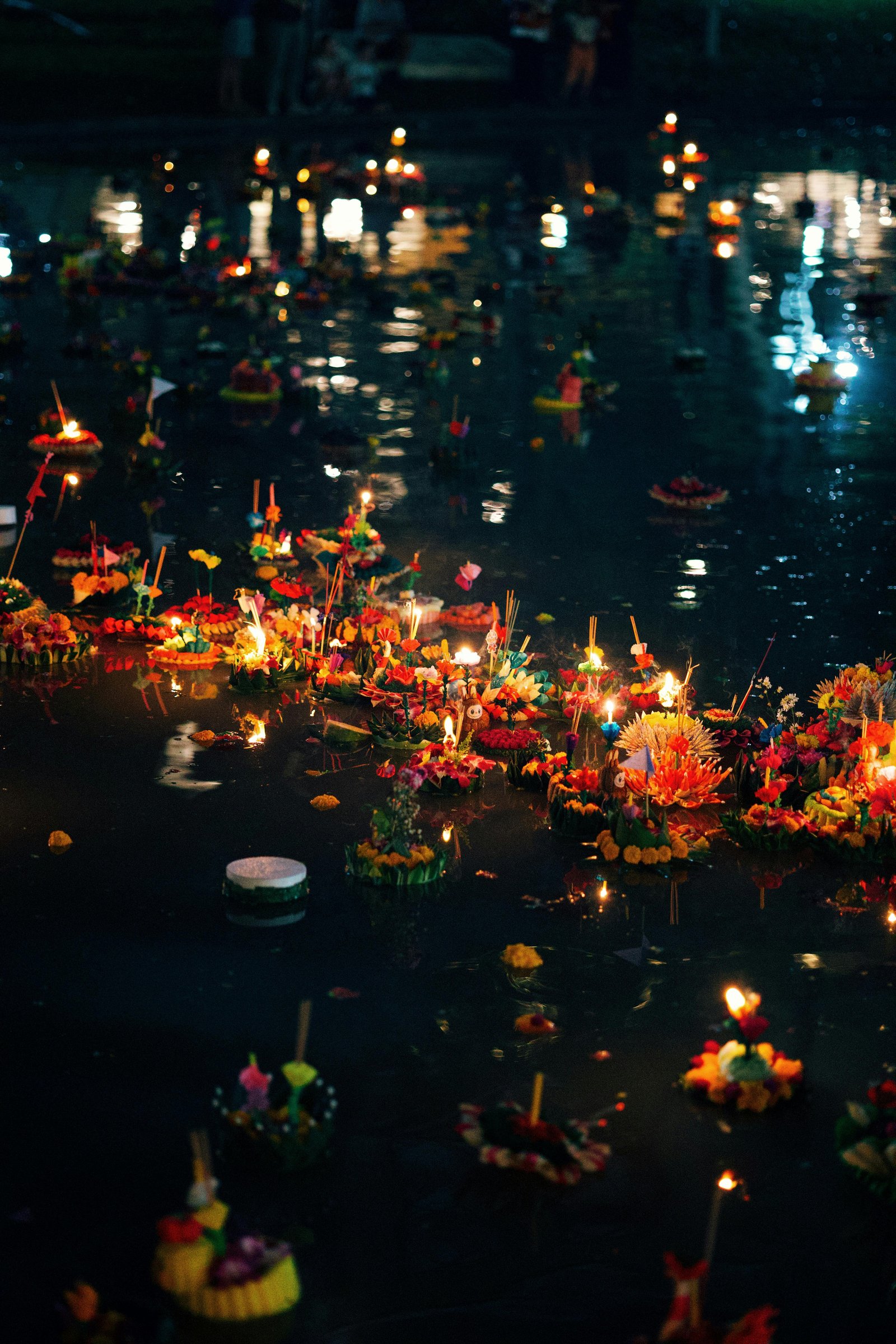 Celebración de Loy Krathong en Sukhothai
